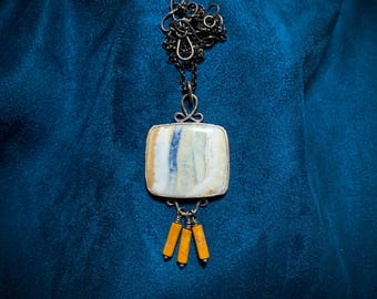 Blue Opal Pendant