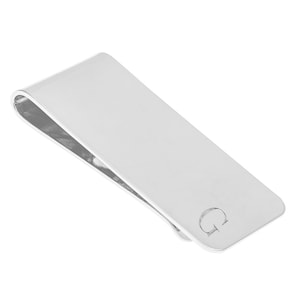 Fermasoldi in acciaio inossidabile - Fermasoldi personalizzato - Regalo per la festa del papà - Clip iniziale - Nonno - Testimoni dello sposo - Fermasoldi inciso