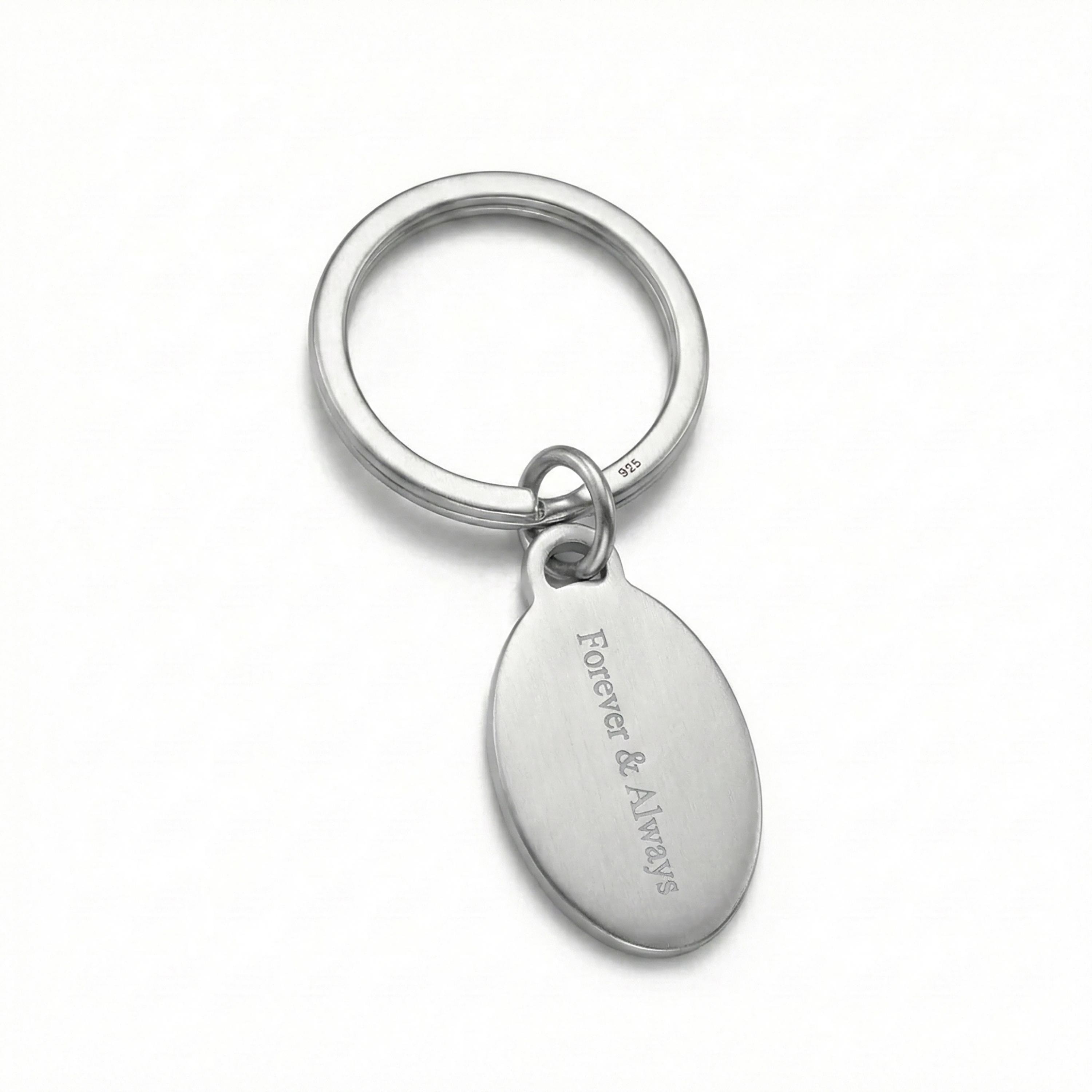 Sterling Silver Key Chain Ring - Etsy Canada