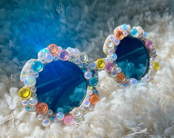 Smiley Face Sunglasses - Happy Sunglasses - Kid Sunglasses - Valentine Gift - Custom Sunglasses - Toddler Accessories - Personalized Gift