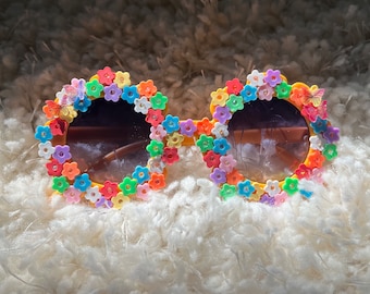 Flower Sunglasses: Handmade Toddler & Kid Accessories