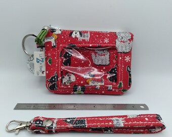 SPARKLE Id Wallet with Wristlet Strap