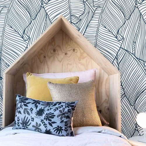 Banana Leaf Removable Wallpaper Self Adhesive Wallpaper Etsy UK