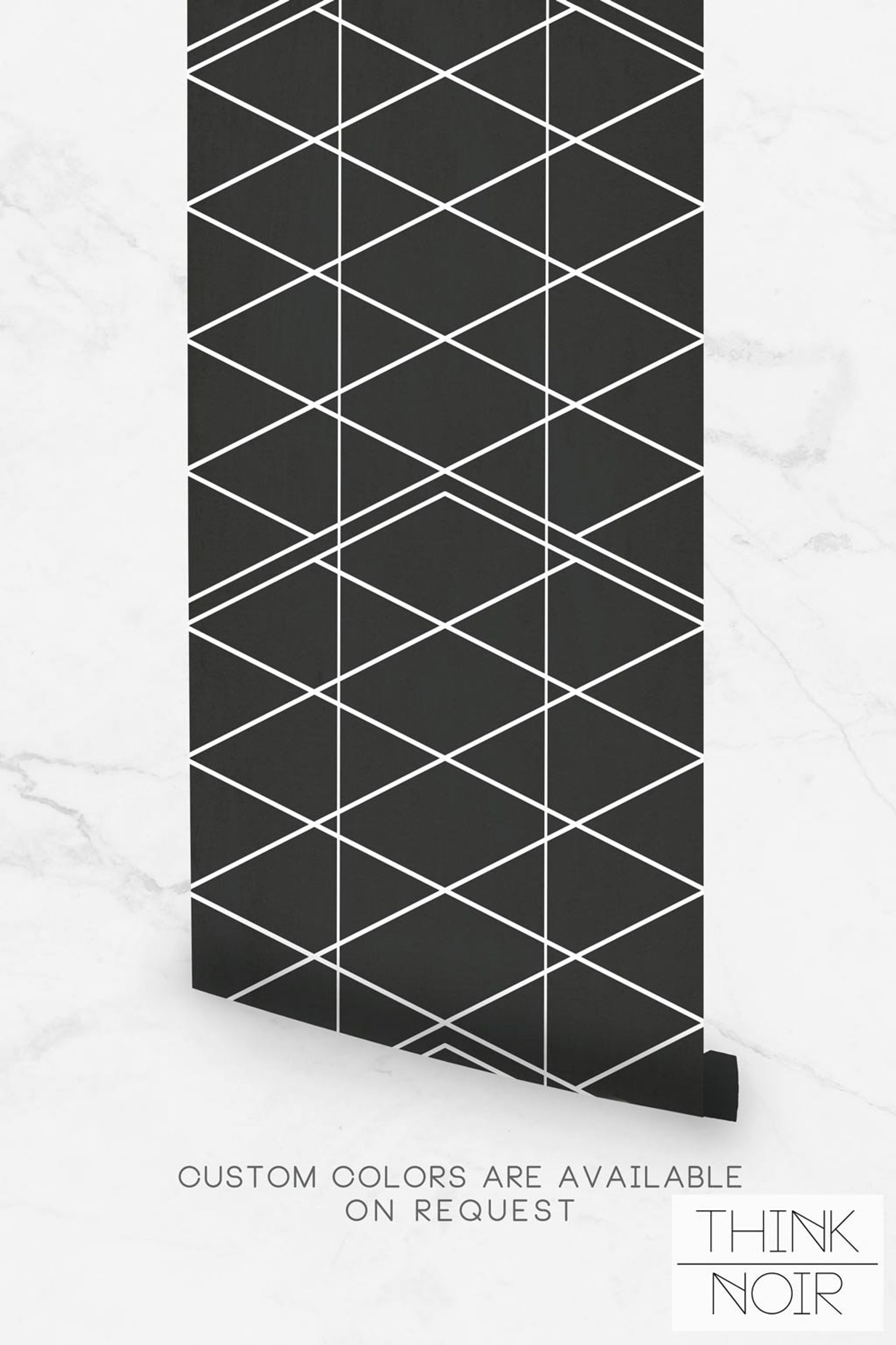 Art Deco Temporary Wallpaper / Self Adhesive or Regular Etsy