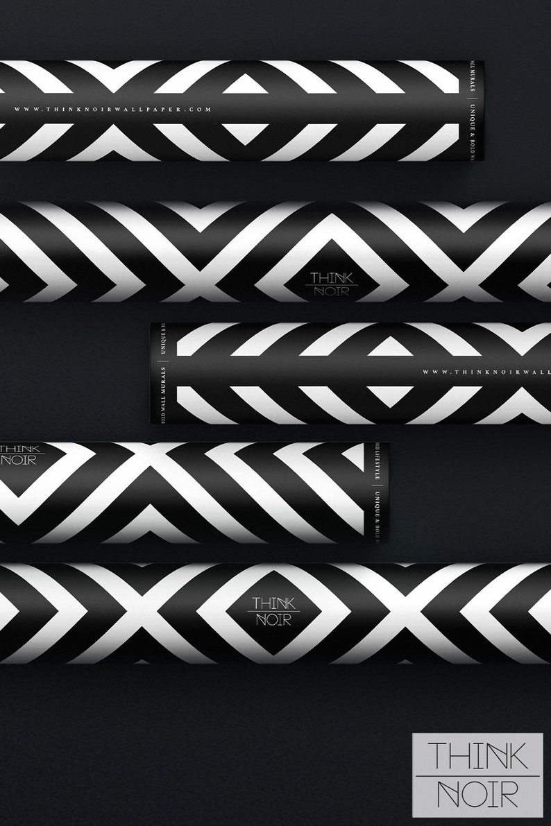 Think Noir wallpaper for home packaging