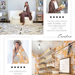 Think Noir high quality PVC free peel and stick wallpaper reviews