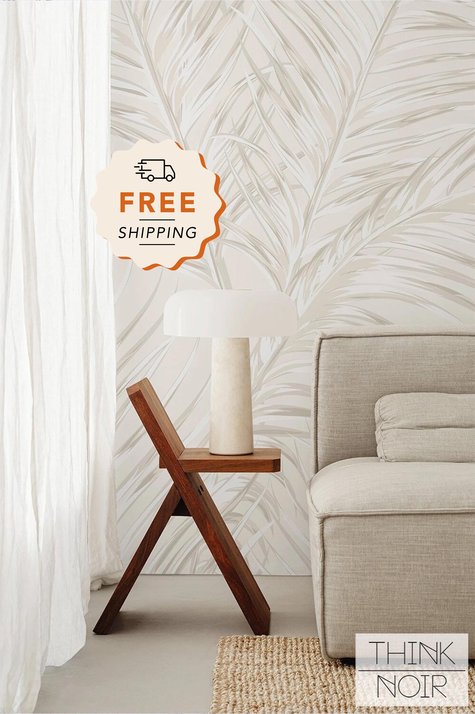 Tropical Wall Mural Peel and Stick Designer Wallpaper High End Quality Wallpaper Premium Wallpaper Neutral Wall Mural High Quality Wallpaper