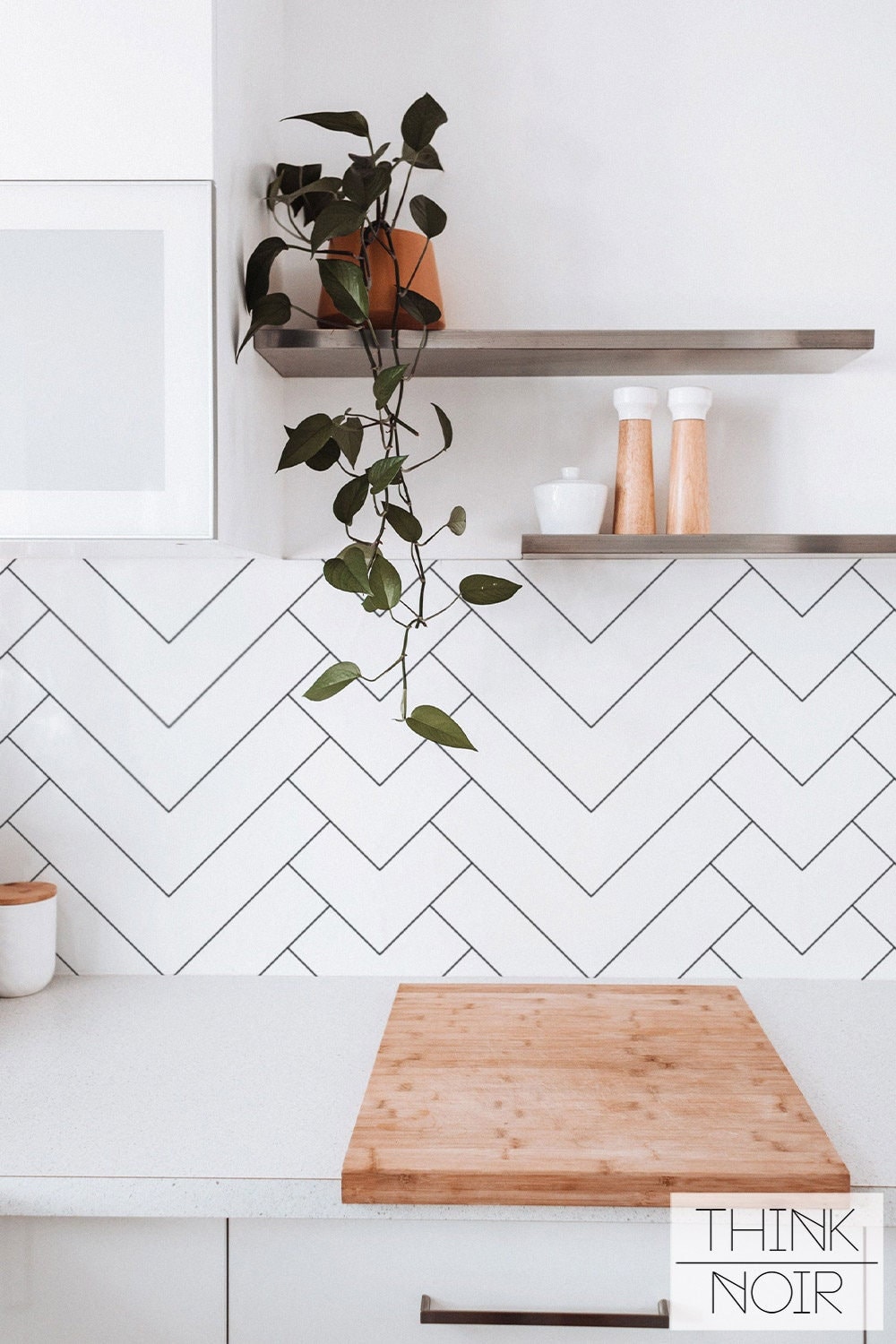 Herringbone Kitchen Backsplash Black And White Peel And Stick Tile Backsplash Scandinavian Kitchen Backsplash Modern Backsplash Kitchen