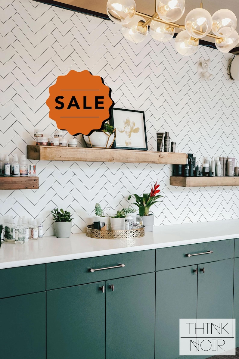 Peel and Stick Kitchen Wallpaper: Removable Vinyl, Kitchen Decor image 1