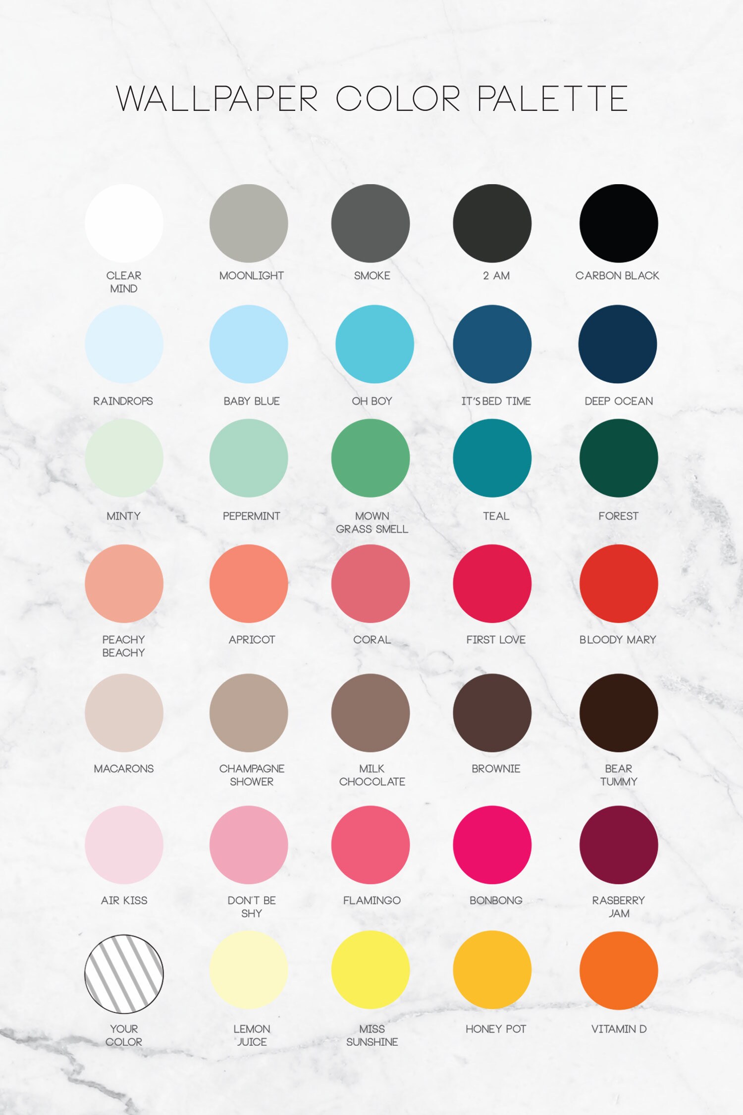 Light Peony Removable Wallpaper / Self Adhesive or Regular | Etsy