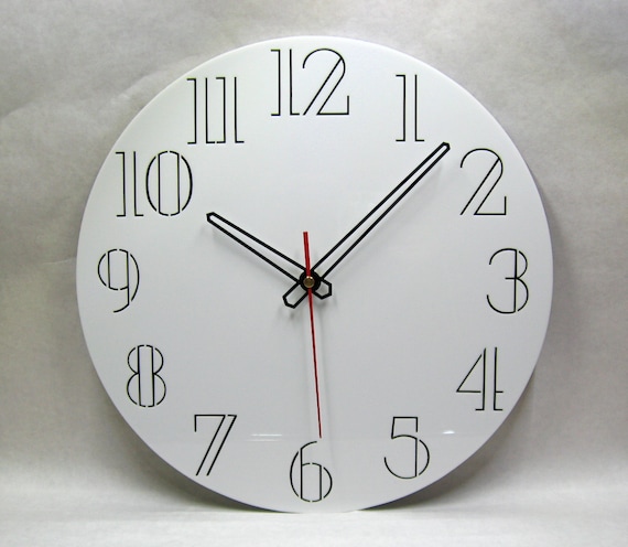 Laser Cut 1930's Style London Wall Clock 01 Art Deco Art Nouveau Handmade,USA