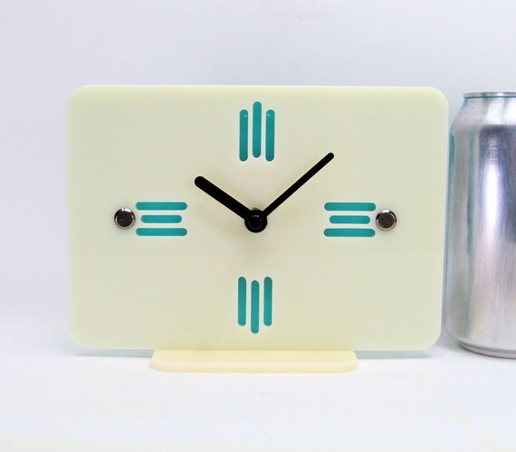 20s 30s vintage art deco table clock