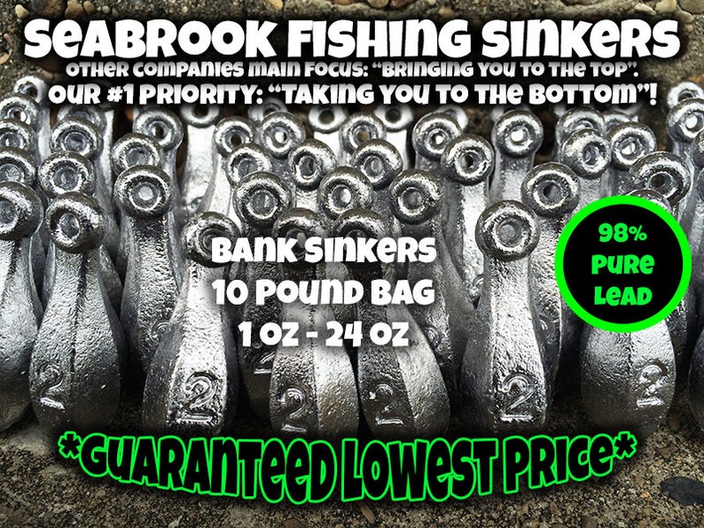 20 Egg Slip Sinkers 2 oz fishing weights FAST FREE SHIPPING