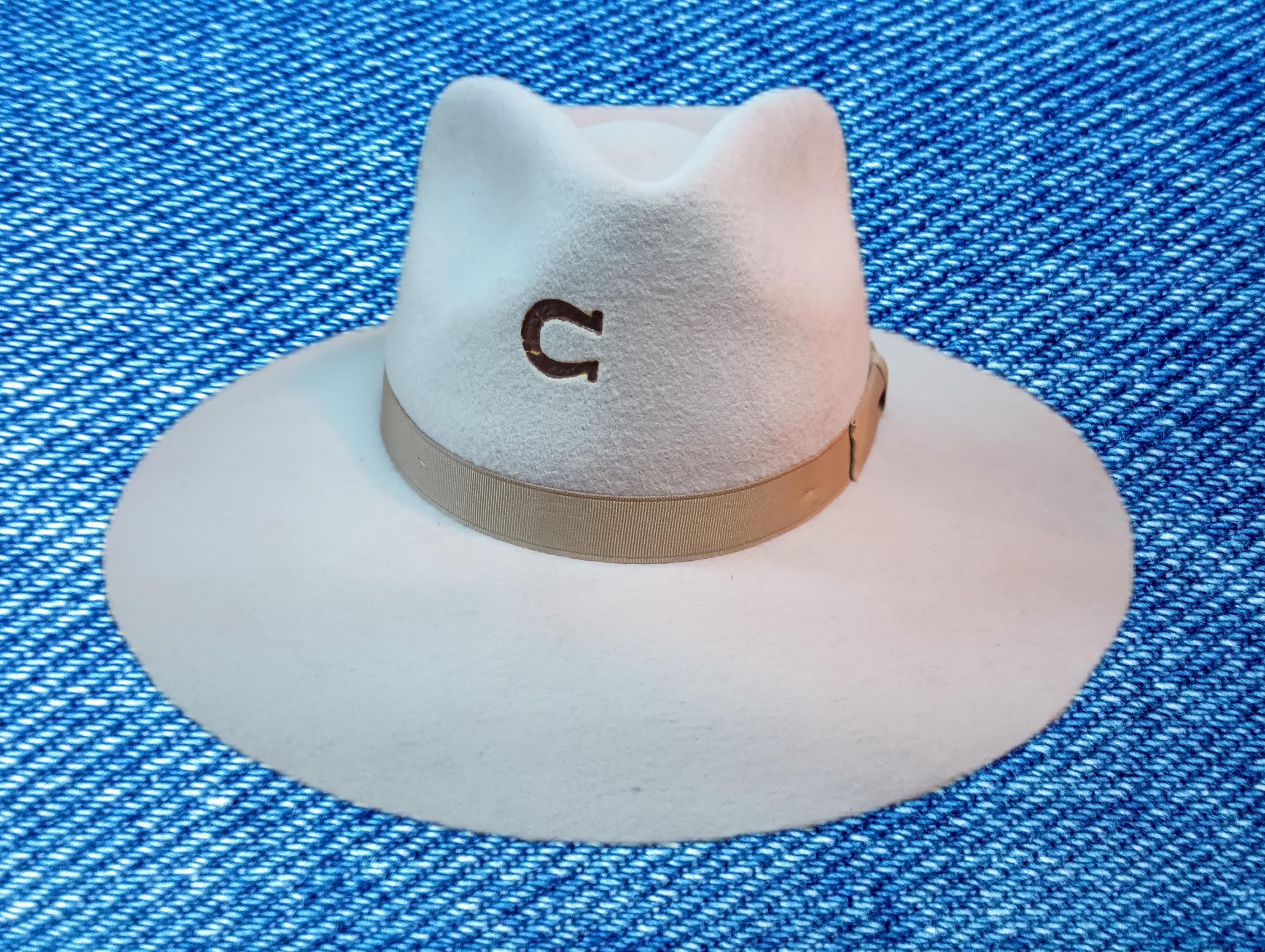 Charlie 1 Horse White Sands Wool Felt Rancher Beige Sz Small CWWTSN Silver Charlie 1 Horse White Sands – HeartlandHatters main image 3