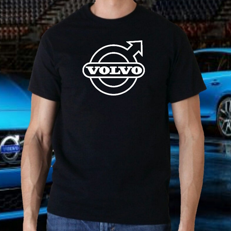 'Keep Calm and Drive a Volvo' Funny Car t-shirt Ladies T-shirt Tee