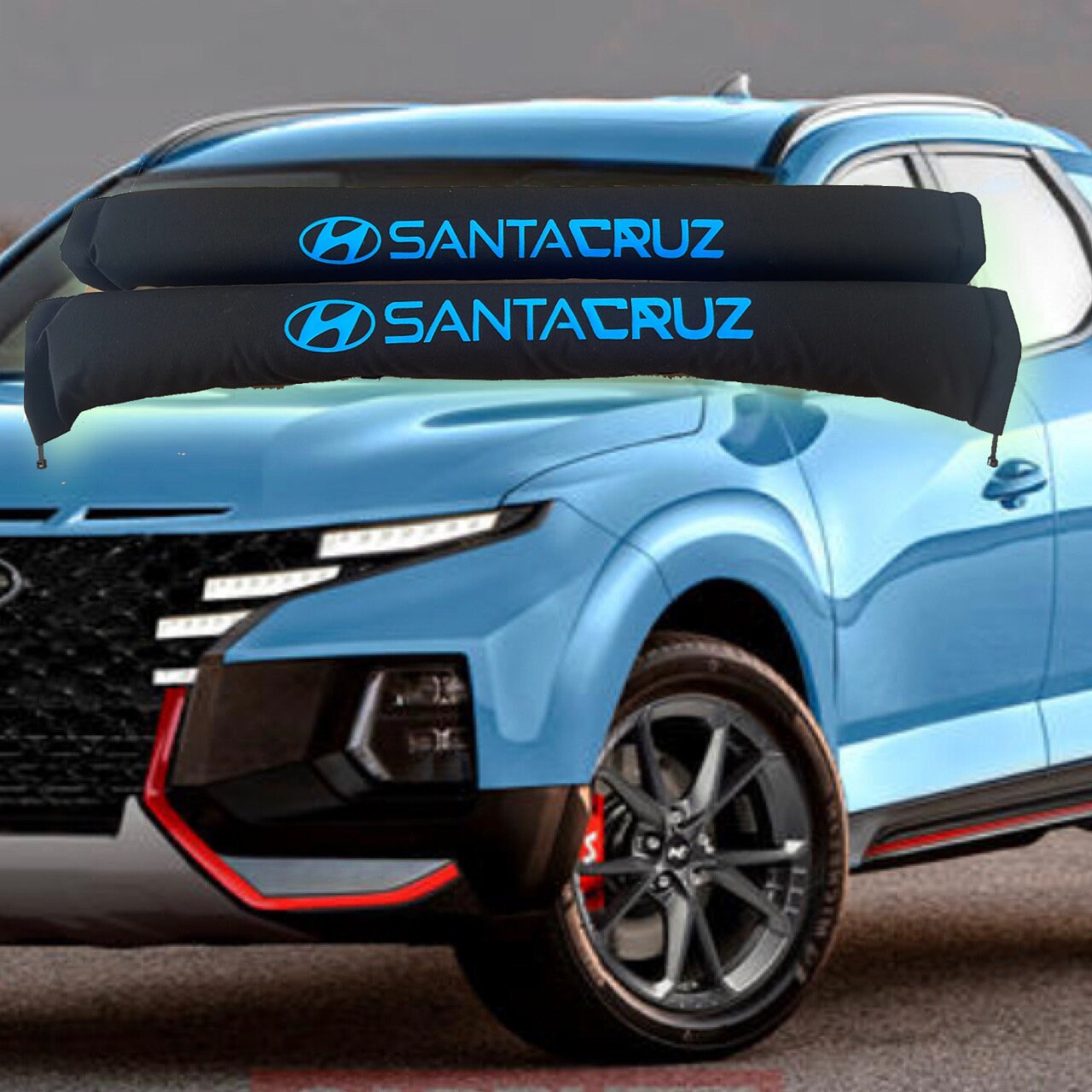 Roof Rack Pads SANTA CRUZ HYUNDAI 36 Inches Etsy
