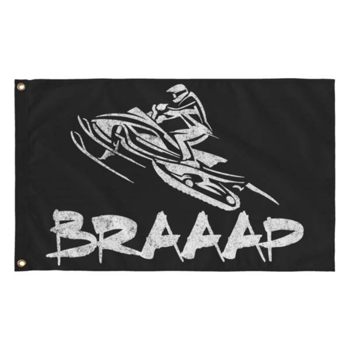 Braaap Flag Snowmobile Braaap Flag Braaap Snowmobile Racing Etsy