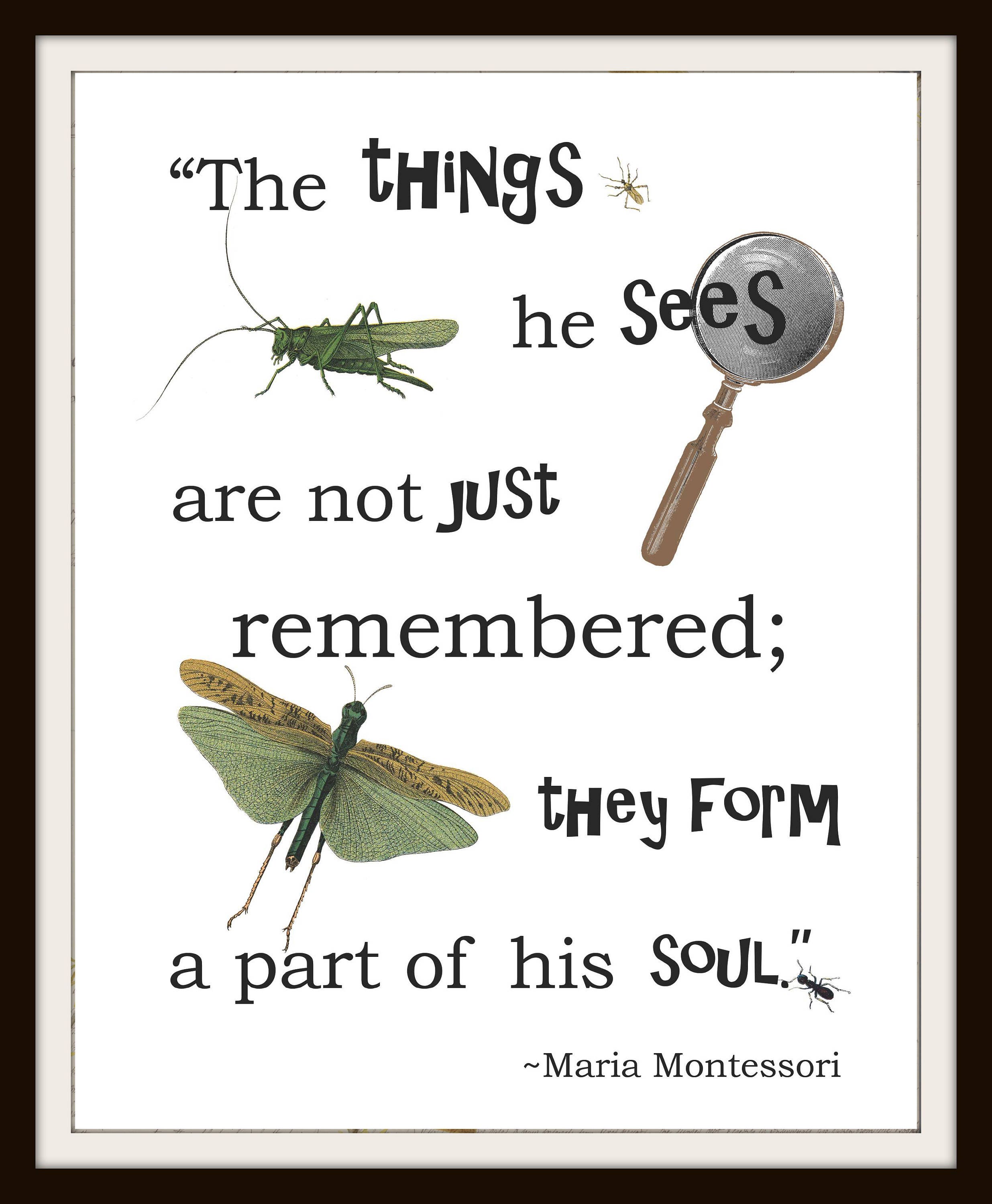 instant download nature inspiration maria montessori quote etsy