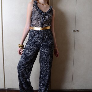 Animal Print Jumpsuit image 3