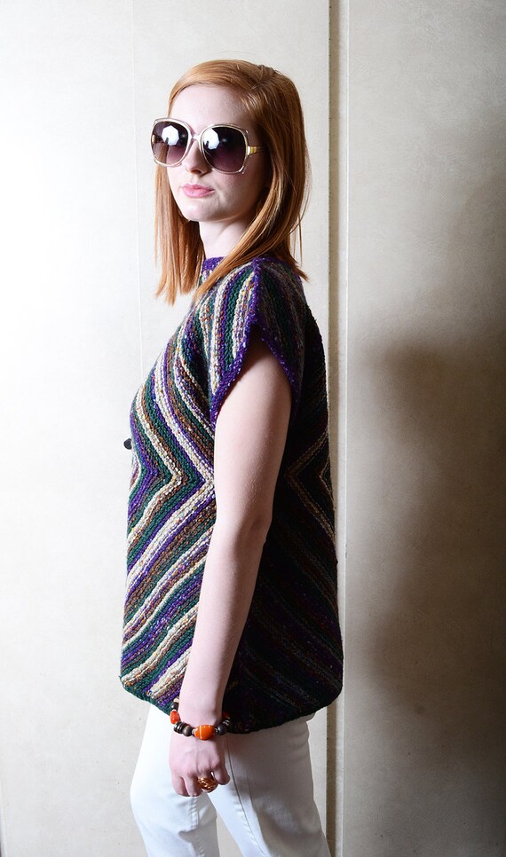 Vintage Sleeveless Knit Top - image 3