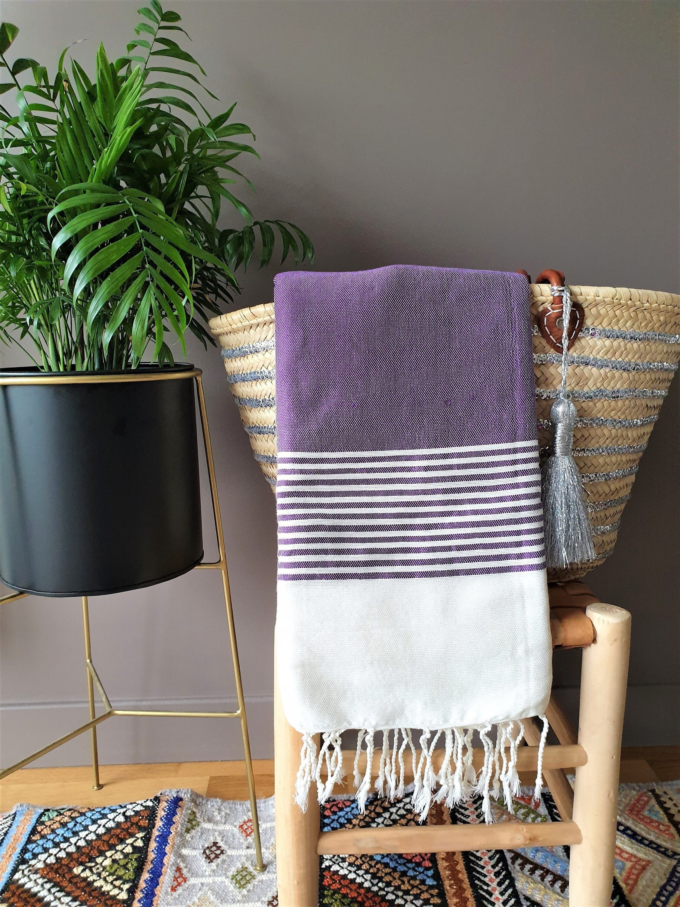 Fouta | Serviette de Hammam en Coton - Fait Main