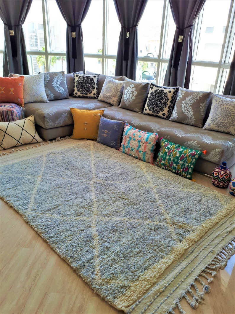 Berber Berber Carpet Beni Ouarain Higher Quality Handmade Etsy