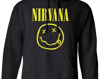 nirvana smiley face etsy