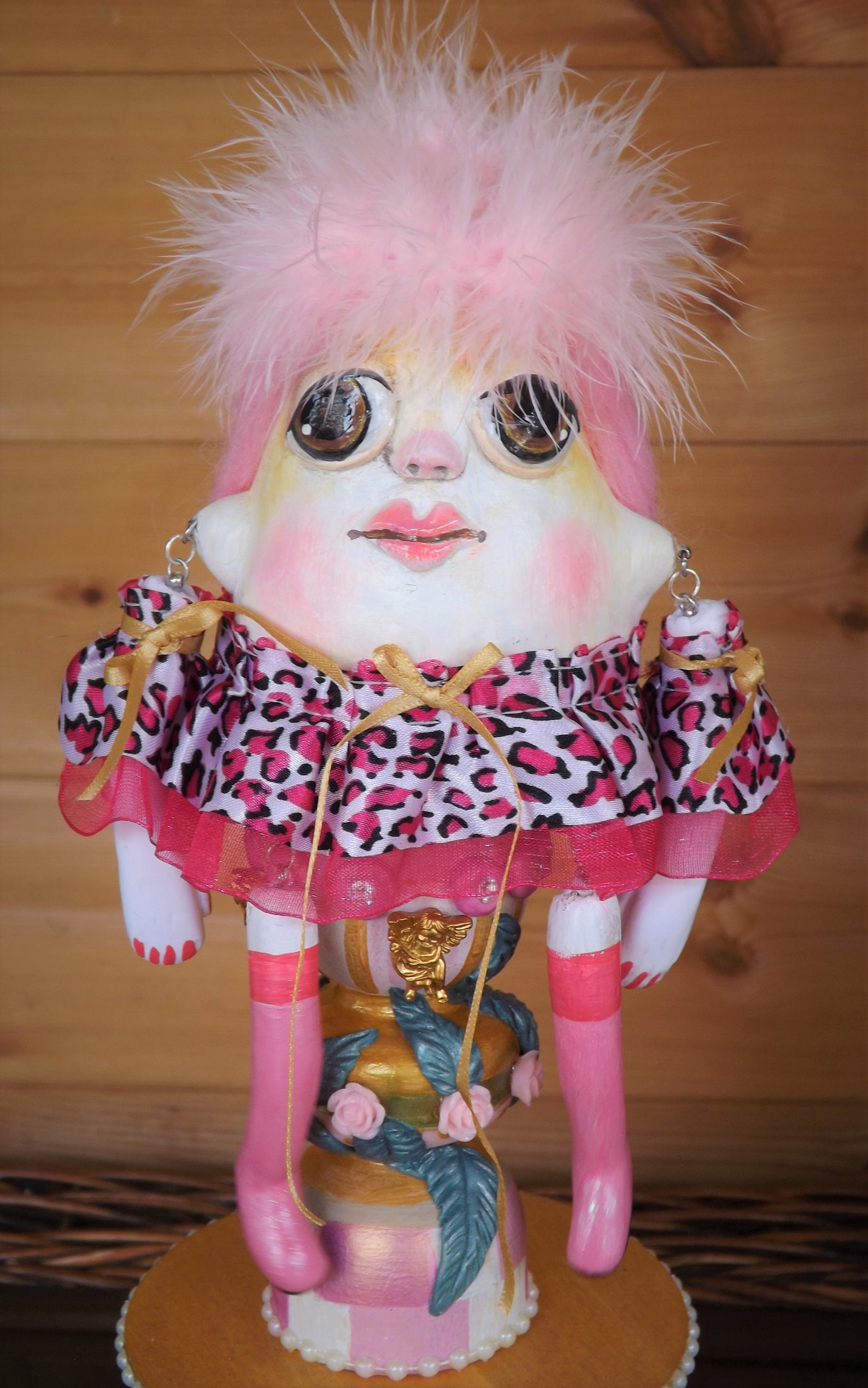 OOAK Handmade Humpty Dumpty Female Humpty Glamorous Pink Etsy