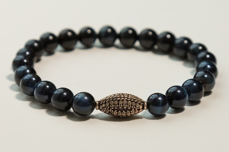 Blue Tiger Eye Bracelet