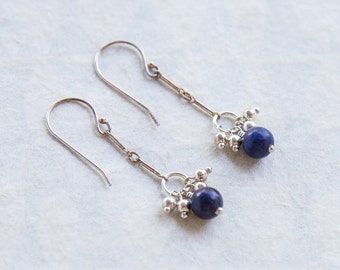 Lapis Drop Earrings