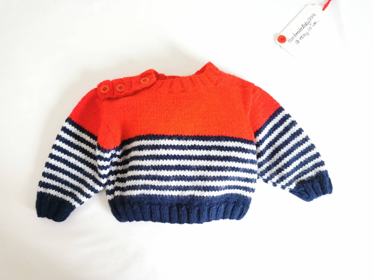 Striped Baby Boy Girl Premature Newborn 06 612 Months Etsy UK