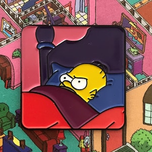 Angry Homer Lapel Pin
