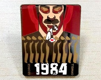 1984 George Orwell - Hard Enamel Lapel Pin