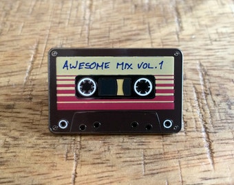 Awesome Mix 1 - Soft Enamel Lapel Pin