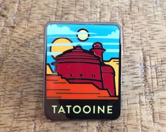 Greetings from Tatooine! Lapel Pin