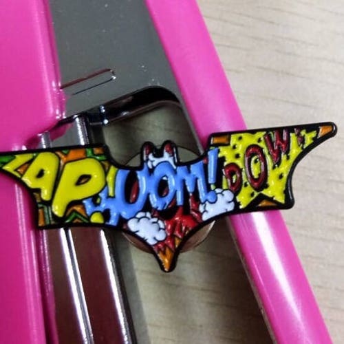 Batman Comic Lapel Pin
