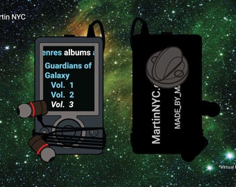 Awesome Mix Vol 3 Hard Emaille Speld, Retro Cassette Tape Reversspeld, Muziekcadeau