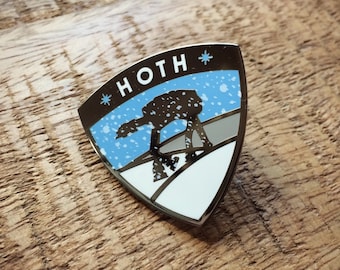 Greetings From Hoth! Lapel Pin