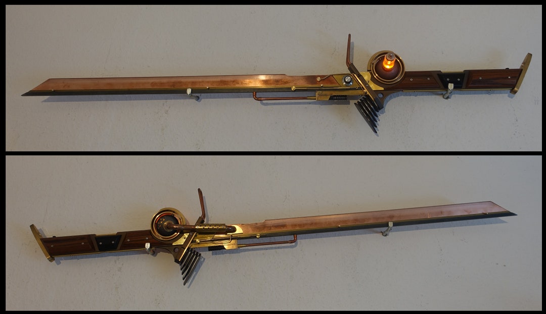 Handmade Full Metal and Wood Steampunk Sword - Etsy Canada
