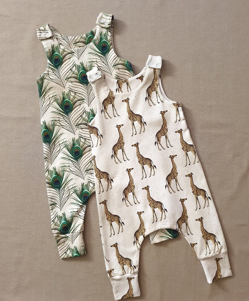 Giraffe baby romper boho baby romper toddler romper newborn Etsy