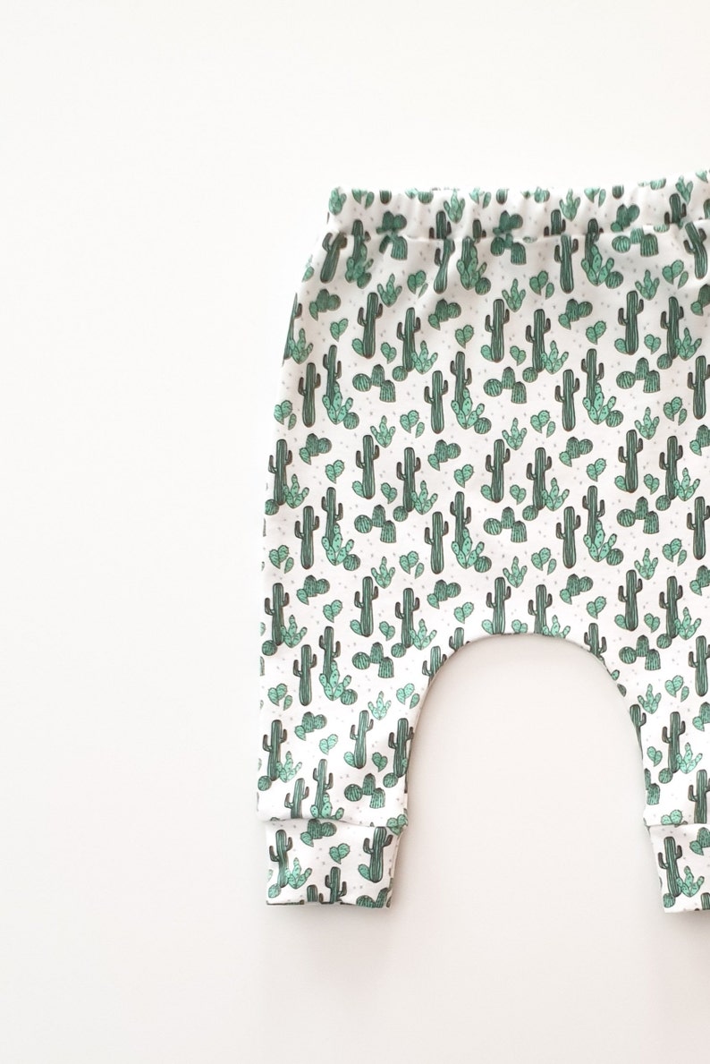 baby girl pants baby harem pants baby boy clothes Cactus baby leggings baby boy pants baby girl clothes cactus organic baby clothes