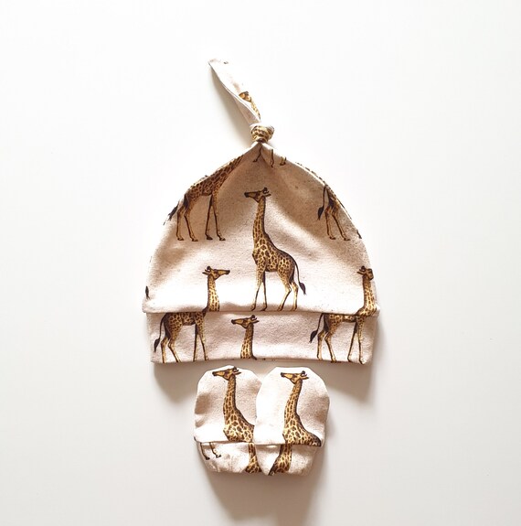 giraffe baby hat