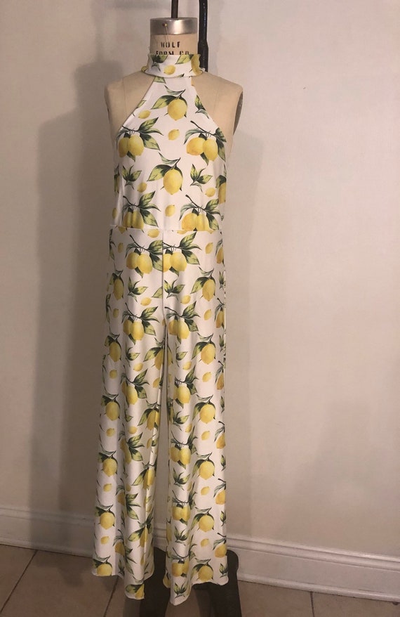 lemon print jumper