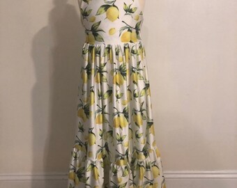 Lemon Maxi Dress