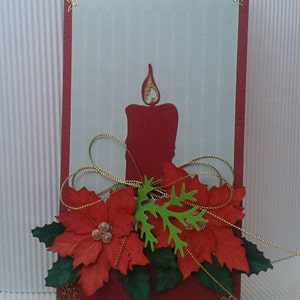 Christmas card suitable for everyone. Size 3.6 "x 4.3" / 16 cm x 11 cm made of paper design and  elements