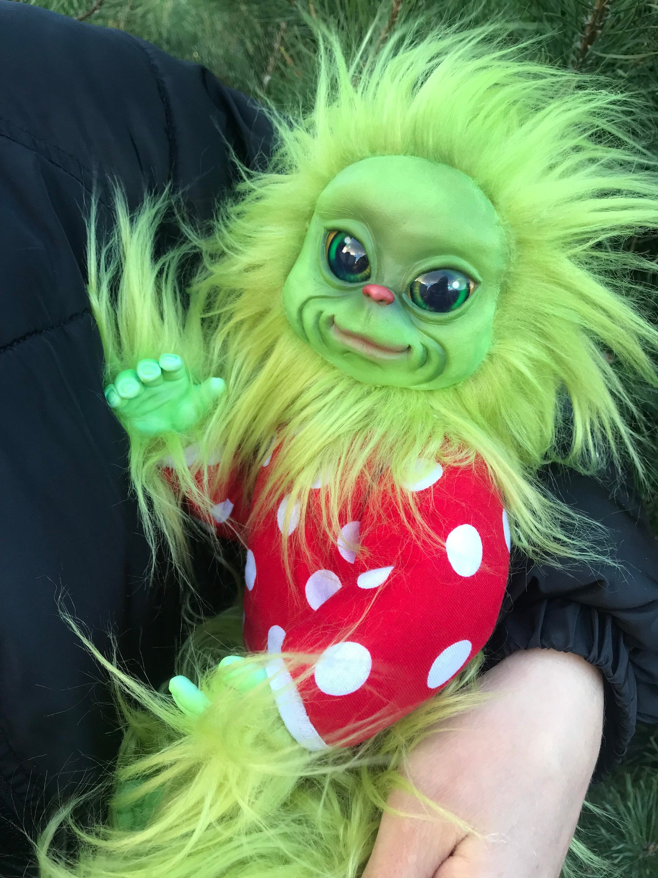 Muñeco De Felpa Grinch De Navidad Regalo De Cumpleaños Para Muñeco De Felpa Grinch De Navidad Regalo De Cumpleaños Para