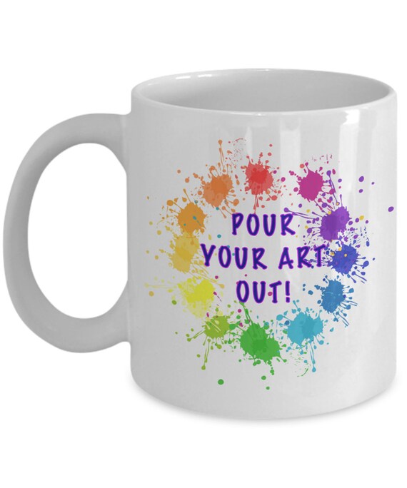 painting mugs with acrylic paint