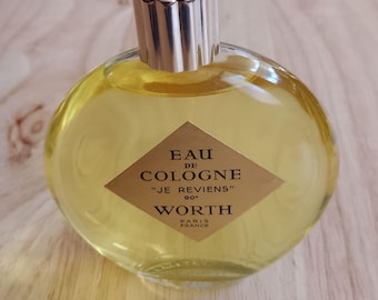 Vintage Worth Je Reviens Eau de Cologne, Unused in Box