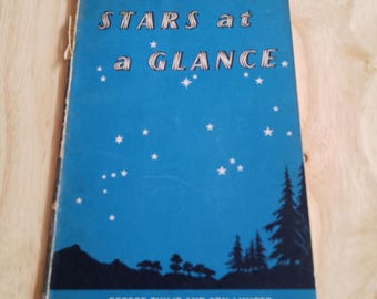 Stars at a Glance 1965 second edition paperback reference book