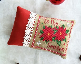 Tis the Season - Christmas Triplet - Downloadable PDF Cross-Stitch Pattern